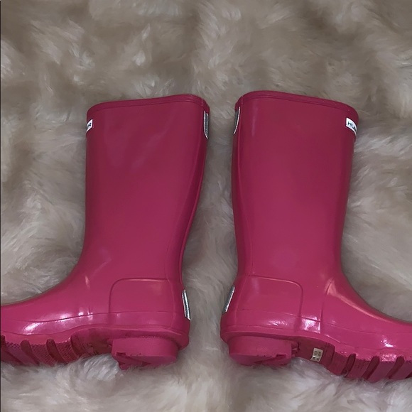 Pink hunter rain boots - Picture 3 of 4